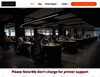 printer.support screenshot