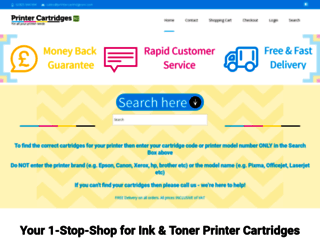printercartridgesni.com screenshot