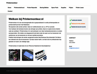 printermonteur.nl screenshot