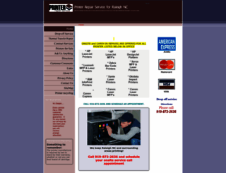 printerrepairserviceraleighnc.com screenshot