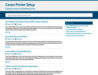 printers-setup.com screenshot