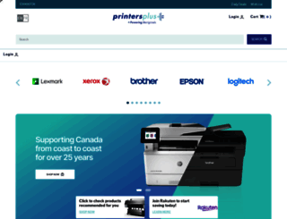 printersplus.net screenshot
