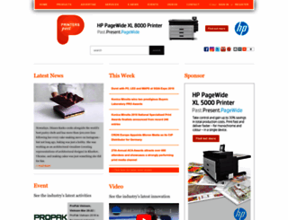 printerspost.com.au screenshot