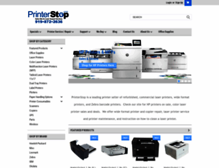 printerstop.com screenshot