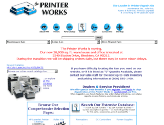 printerworks.com screenshot