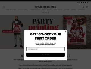 printexpert.co.uk screenshot