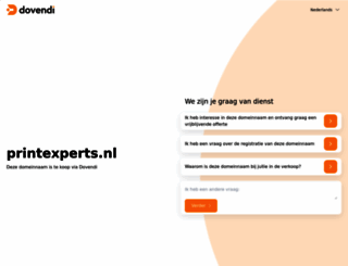 printexperts.nl screenshot