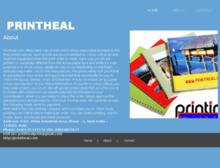 printheal.webstarts.com screenshot