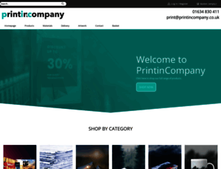 printincompany.co.uk screenshot