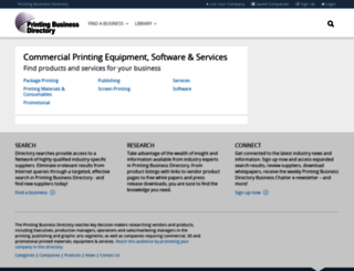 printingbusinessdirectory.com screenshot