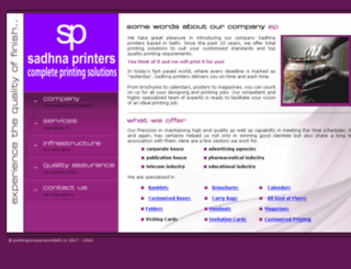 printingcompaniesindelhi.in screenshot