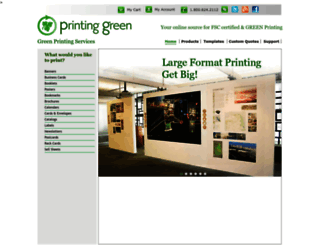 printinggreen.com screenshot