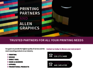 printingpartners.com screenshot