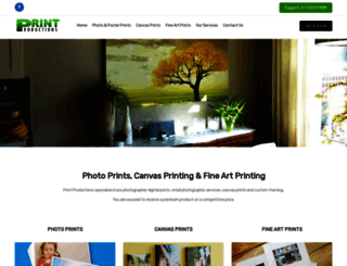 printproductions.com.au screenshot