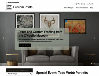 prints.okeeffemuseum.org screenshot