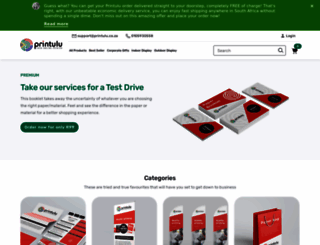 printulu.co.za screenshot