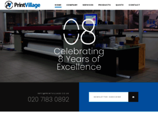 printvillage.co.uk screenshot