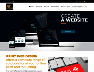 printwebdesign.ca screenshot