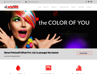 printwellindia.com screenshot