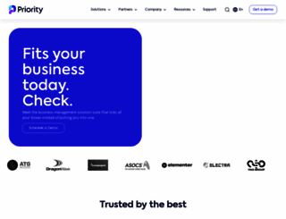 priority-software.com screenshot