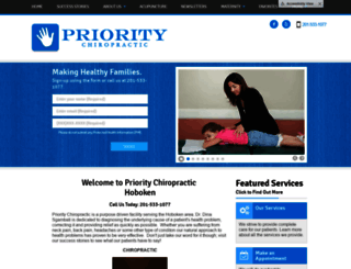 prioritychironj.com screenshot