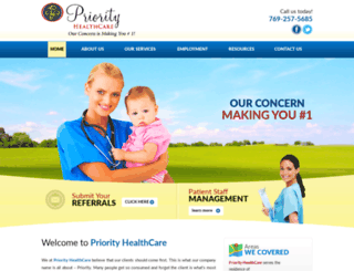 priorityhc.com screenshot