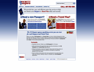prioritypassports.com screenshot
