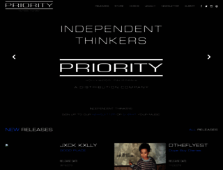 priorityrecords.com screenshot