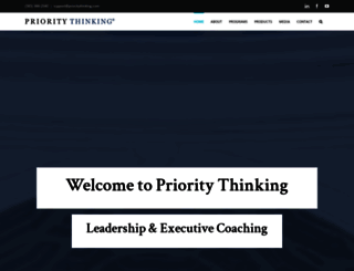 prioritythinking.com screenshot