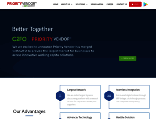 priorityvendor.com screenshot