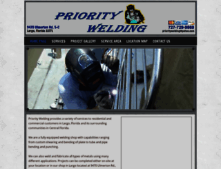 prioritywelding.com screenshot