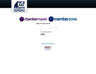 priorlakechamber.chambermaster.com screenshot
