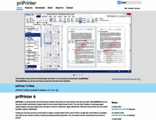 priprinter.com screenshot