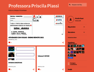 priscilapiassi.blogspot.com.br screenshot