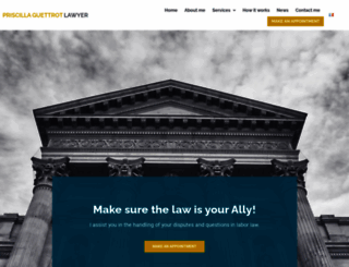 priscillaguettrot-avocat.com screenshot