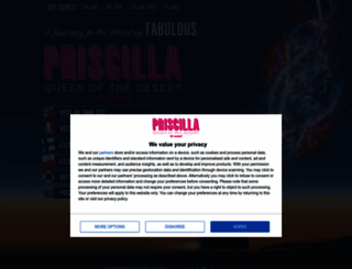 priscillathemusical.com screenshot