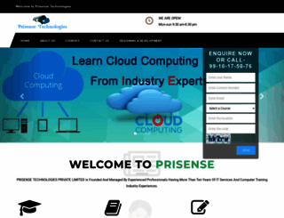 prisenseindia.com screenshot