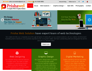 prishaweb.com screenshot