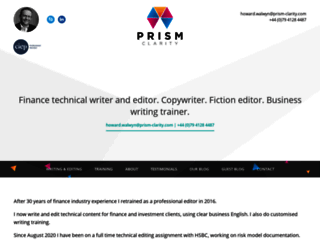 prism-clarity.com screenshot