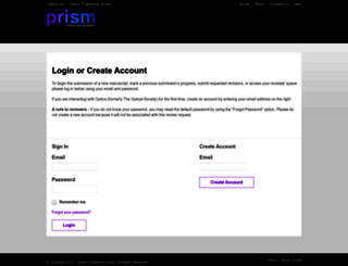 prism.opticsinfobase.org screenshot