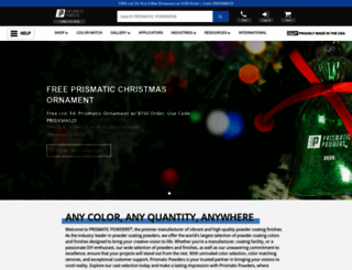 prismaticpowders.com screenshot