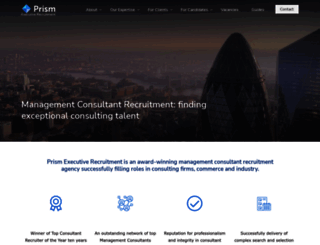 prismrecruitment.co.uk screenshot