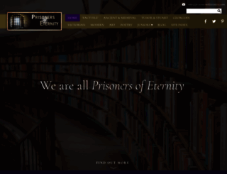 prisonersofeternity.co.uk screenshot