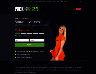 prisonwomenpersonals.com screenshot