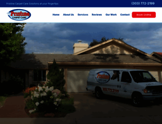 pristinecarpetcareboco.com screenshot