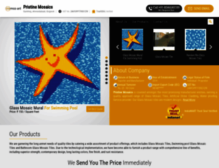 pristinemosaics.com screenshot