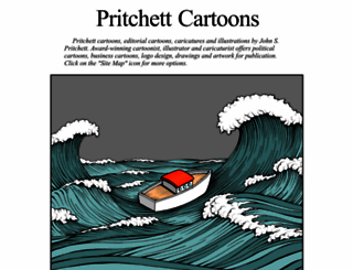 pritchettcartoons.com screenshot