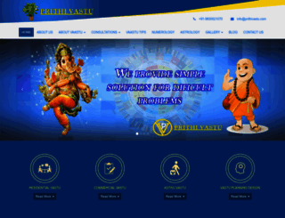 prithivastu.com screenshot