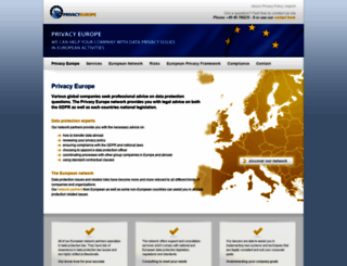 privacy-europe.com screenshot