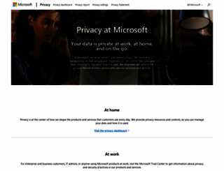 privacy.microsoft.com screenshot